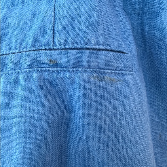 Eudon Choi Wide Leg Linen Trousers - Picture 4 of 7